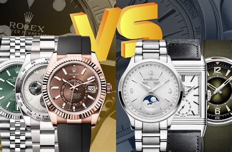 jaeger vs rolex|jlc Rolex alternative reddit.